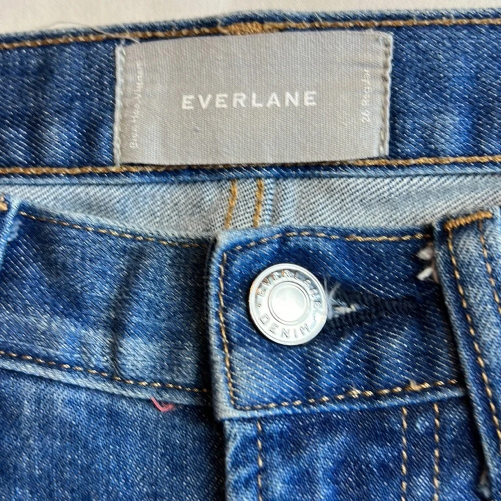 Everlane High Rise ankle Stretch jeans SZ 26 - Picture 5 of 8